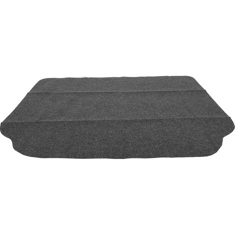 Tapis de sol noir 50 x 36 po résistant à l'huile pour barbecue, four et gril d'extérieur (1/5)