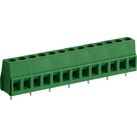 Bornier pour CI RS PRO 7 contacts 1 rangée(s) pas de 10mm