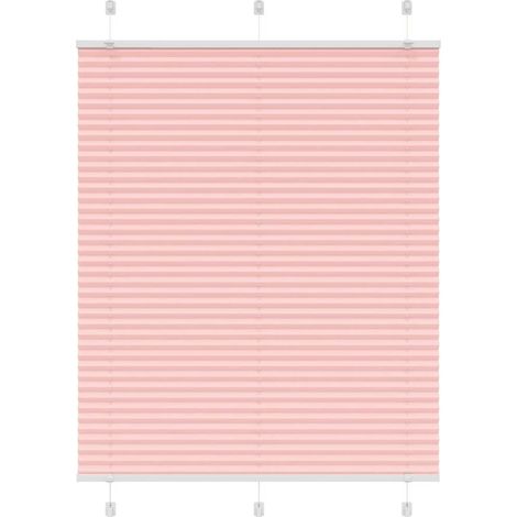 Estor Plisado rosa 105x150 cm Tela Ancho 104,4 cm Poliéster