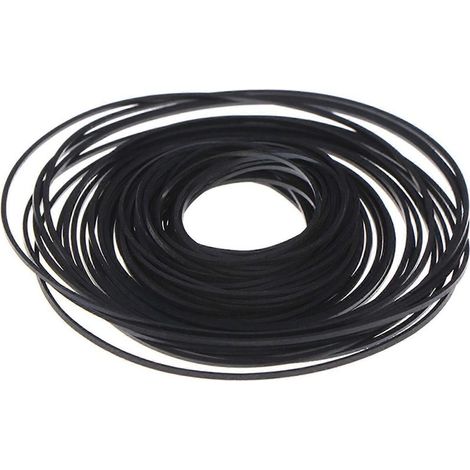 Courroie en caoutchouc mixte de 45 à 130 mm pour magnétophone à cassette et lecteur CD/DVD (1/4)