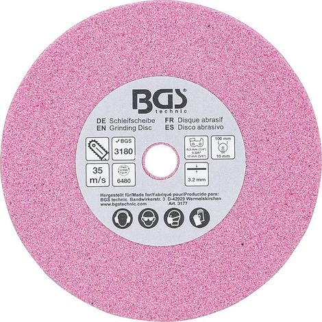 Disque Abrasif 100 x 3,2 x 10 mm Haute Performance et Précision, Pro - D-Work