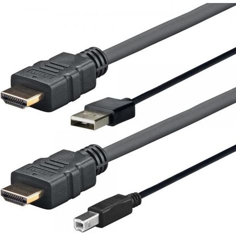 Cavo HDMI Vivolink PROHDMIUSBAB3AMP da 3 m, tipo A (standard), nero