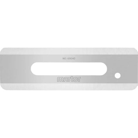 Cuchillas Martor 69040 doble filo puntas redondeadas