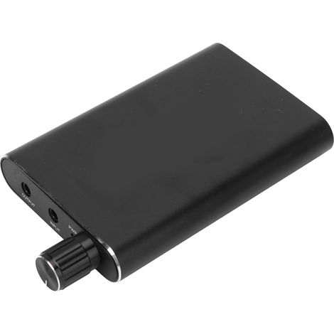 Tragbarer HiFi-Kopfhörerverstärker, Subwoofer-Verstärker mit Aux-Eingang, geringem Rauschen und 2-stufigem Verstärkungswähler. (1/5)