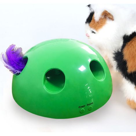 Interaktives Bewegungsspielzeug für Katzen, inklusive: Elektronischer Smart Randomo