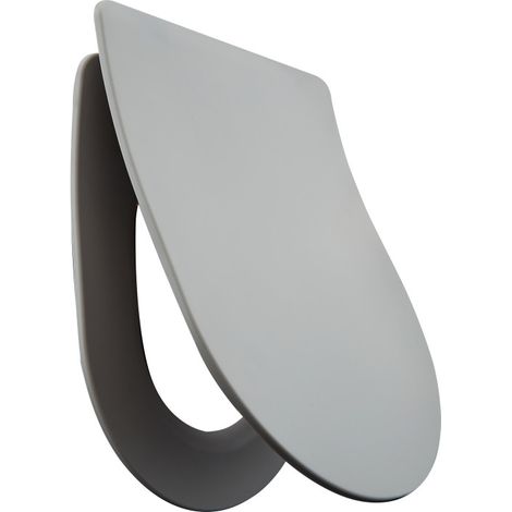 Primaster WC-Sitz mit Absenkautomatik Prag grau WC-Brille (1/3)