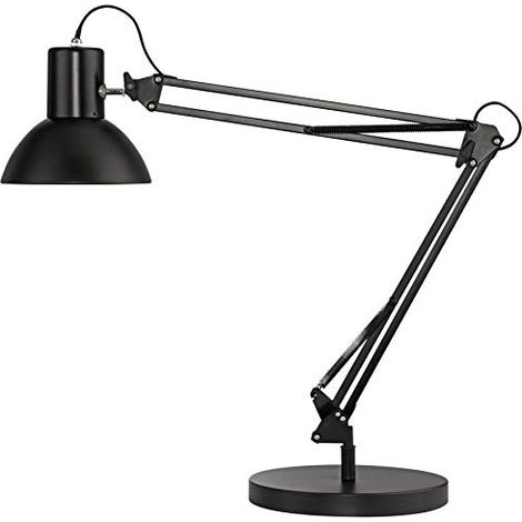 Unilux Success 80 Lampada da Ufficio Nera con Braccio Pivotante (1/4)