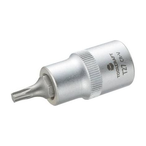 Douille-embout 6 pans intérieurs (TX) T 27 Longueur: 55 mm TOOLCRAFT 816164 Propulseur: 1/2" (12.5 m (1/2)