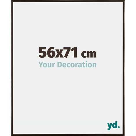 yd. - Cadre photo 56x71 - Anthracite - Plastique - Evry