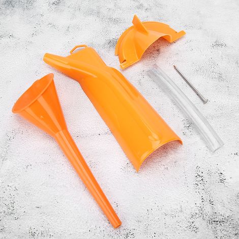 Kit d'entonnoir pour filtre à huile de moto anti-goutte, compatible avec TwinCam 1985 (orange) (1/5)