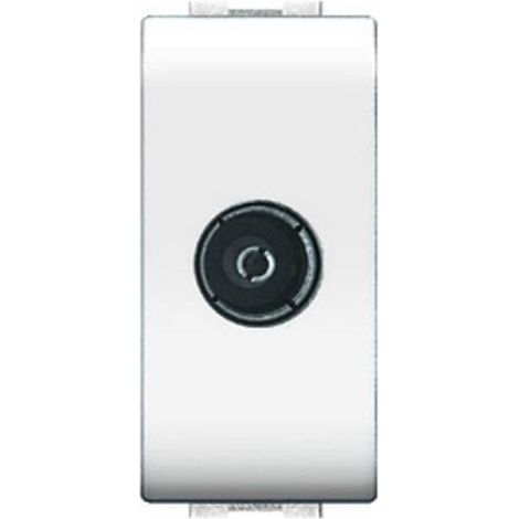 12 x LIFE 4048/1 WH PRESA COASSIALE TV DIRETTA BIANCO