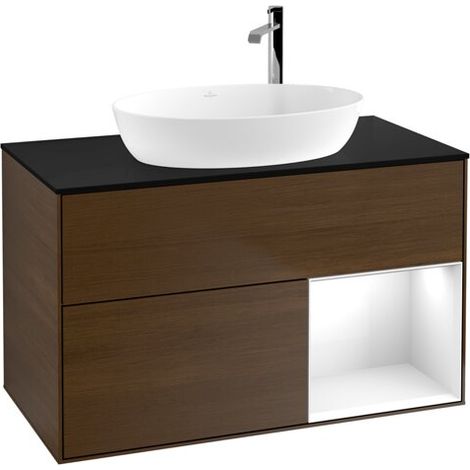 Villeroy & Boch F902GFGN Meuble sous-lavabo Finion F90 (1/2)