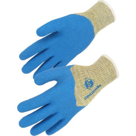 Gants de protection aramide et fil acier Latex 3/4 - SINGER - TKV345  T9