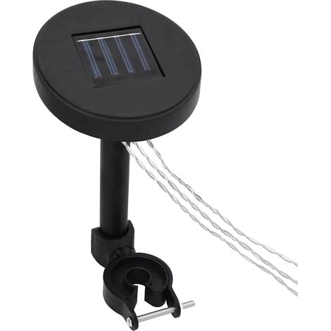 vidaXL Cadena de luces para cenador con panel solar (1/2)