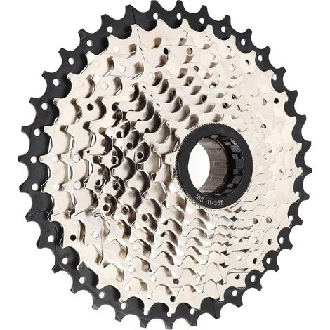Roue Libre De Vélo, 10 Vitesses 11-36T à Visser sur la Roue Libre en Acier Haute Résistance Volant De Vitesse De Vélo, Roue Libre Multiple à 10 Vitesses pour Le Remplacement du Vélo (1/5)