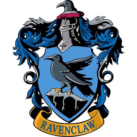 Blason en carton Maison Serdaigle Poudlard Harry Potter 61X50 CM