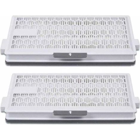 2er-Pack Airclean Plus Filter für Miele Air Clean SF-HA 50, XU, Complete C2 C3, Compact Modell C1 C2, 10107860 - KZQ (1/3)