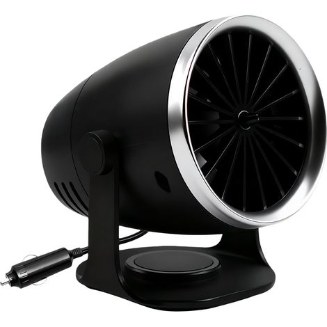 Chauffage De Voiture Portable - 100W Dégivreur De Pare Brise - Ventilateur (1/5)