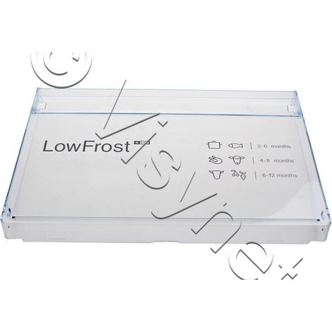 Bosch - panneau frontal tiroir congélateur 'big box' - 11013062