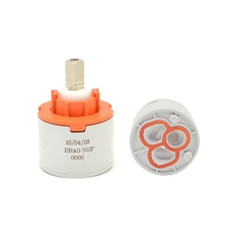 Deviatore rotativo a due vie mod. dr 40 d. 40 diam. 40 mm