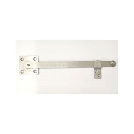 Poignée Fléau + support L150 inox A4