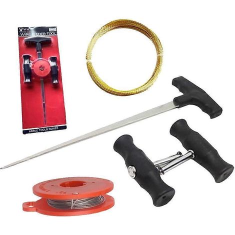 Outil de démontage de pare-brise de voiture, kit de lame de couteau de démontage, outil de réparation professionnel jy : (1/3)