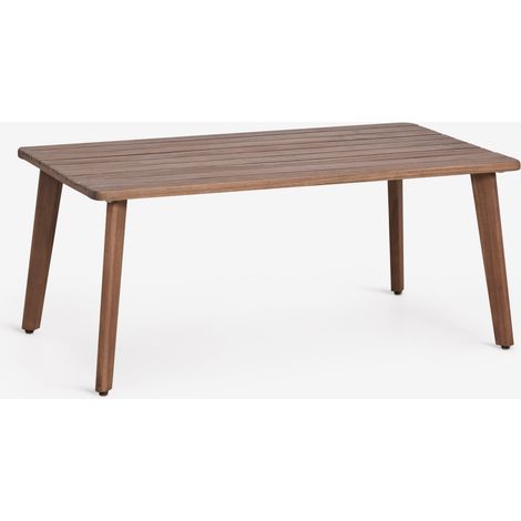 SKLUM Rechteckiger Gartentisch 90x50 cm aus Akazienholz Kaela              Akazienbraun dunkel                     