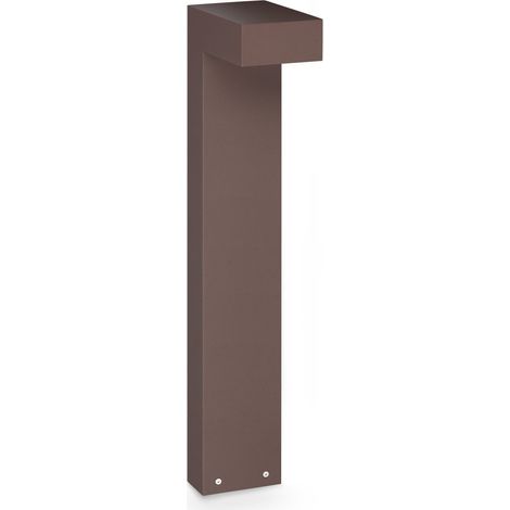 Ideal Lux Lampada da terra SIRIO 1 luce LED integrato IP65 coffee metallo