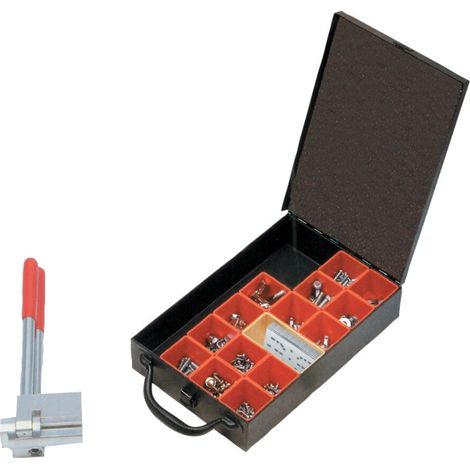 Fischer 507911 systeme quick-fix, gris/rouge (1/2)