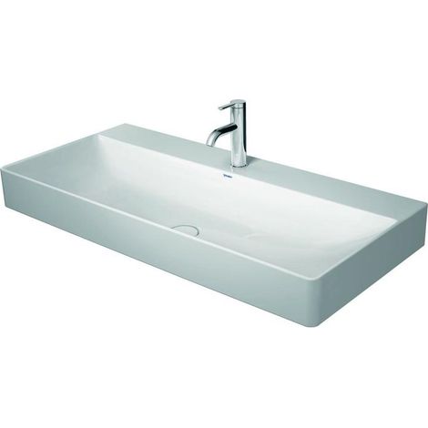 Duravit DuraSquare Möbelwaschtisch, 100x47cm, 1 Hahnloch, ohne (1/5)