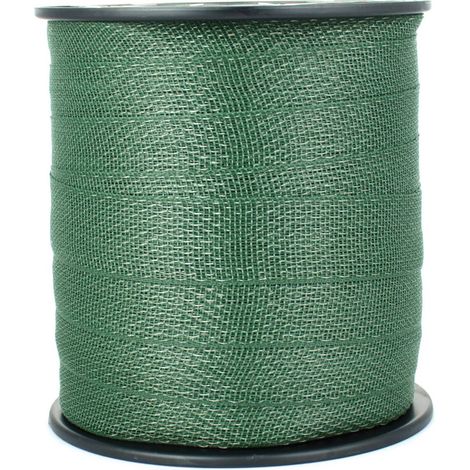 Banda VERDE per recinzione elettrica superior con 6 conduttori 2 cm in rotolo da 200 mt
