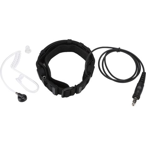 Z033FG Micro Casque-Gorge Tactique PTT avec Bandeau Nylon ABS pour Équipement ZTactics (1/5)