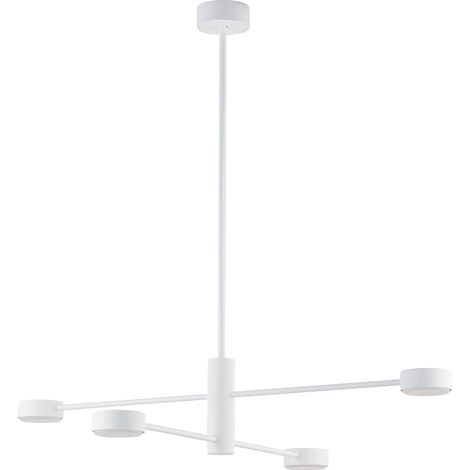 Lampadario sospeso Nowodvorski Orbit bianco metallo 4xGX53 (1/2)