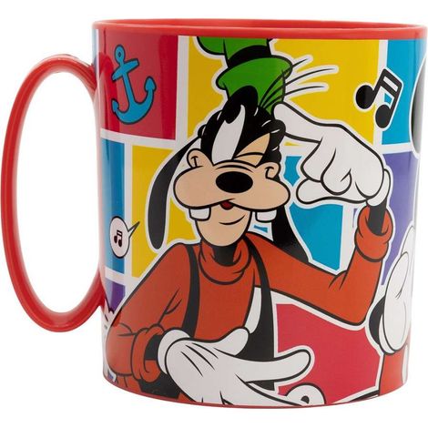 TATAWAY Disney Tazza rossa per in plastica Mickey Mouse Topolino da 350 ml (1/3)