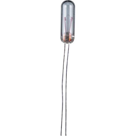 goobay T1¼ Ampoule Miniature incandescente, 0,9 W Cable Strand, 12 V (DC), 75 mA, 1 pièce (9345) (1/2)
