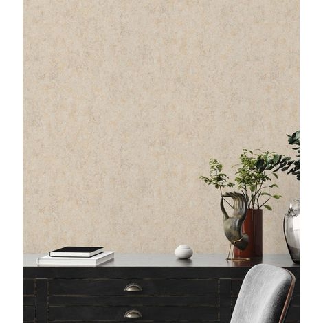 A.S. Creation Premium Wall 2 390361 Vliestapete Einfarbig 10.05 x 0.53 m Creme Wohnzimmer Schlafzimmer Flur Küche Esszimmer Badezimmer Bad Arbeitszimmer Büro Diele (1/5)