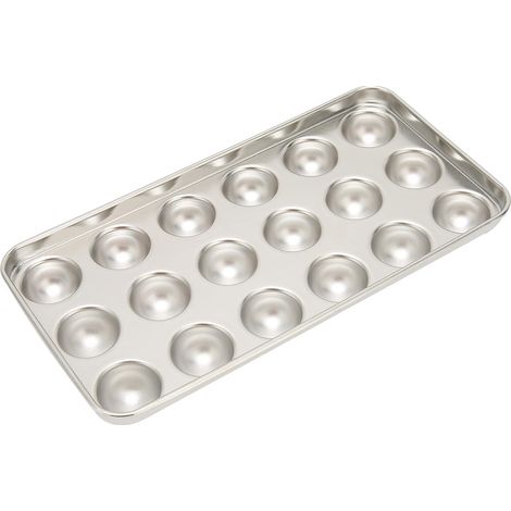 Bac à Glaçons en Acier Inoxydable, Moule Glace Durable pour Boules de (1/5)