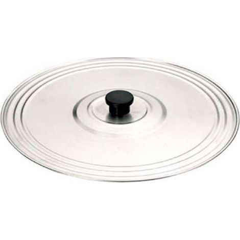 Ibili 8411922161748 Silberner Edelstahldeckel 30-36 cm