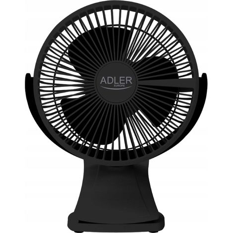 Adler Europe ventilateur 2-en-1 rechargeable noir (1/3)