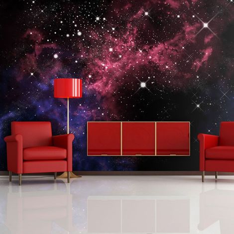 Papier Peint "Espace Étoiles" 154 x 200 cm (1/2)