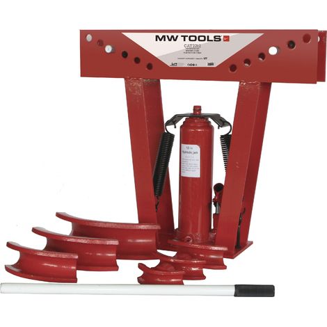 Mw Tools – Cintreuse hydraulique à flasque fixe 12 tonnes – Cintrage à froid pour tubes jusqu'à 2 pouces – CAT2212