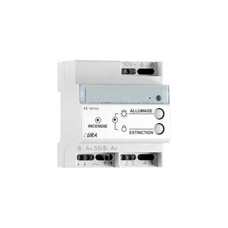 Fireless – Télécommande URA bi-fonctions BAES/BAEH – Gestion éclairage sécurité – Tension 230V – Intensité 10A – Mise au repos automatique
