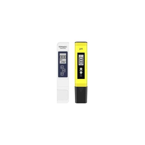 Testeur pH Mètre, Eletorot Test de pH pour Piscines Mesurant TDS pH EC Température Testeur de l'eau ph de Qualité pour eau Potable, Piscine, Aquariums, Boissons, Hydroponie (1/5)