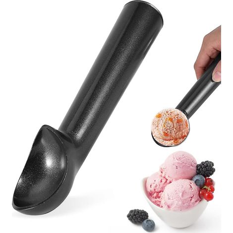 Cuillère à glace élégante en aluminium antiadhésif, portion de 5,5 cm (1/5)