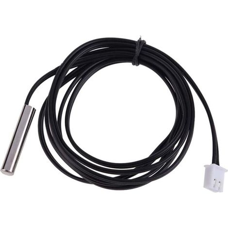 Sonde de température 1M haute précision NTC 10K / B3435 résistant à l'eau sonde de température de câble de thermistance