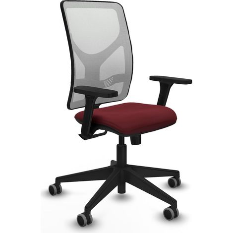 Sedia da ufficio piqueras y crespo Motilla bianco pelle sintetica (1/2)