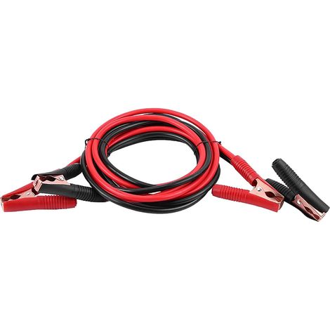 Démarreur de Cavalier Portable, Câble de Démarrage avec Pinces à Poignée Renforcées, Ensemble de Câbles de Suralimentation 4M 2200A Robuste pour le Sauvetage des Véhicules (1/5)