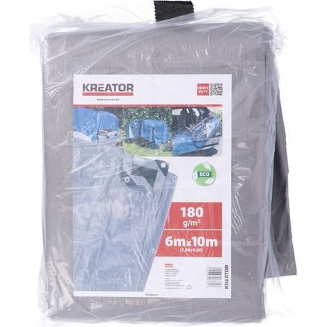 Lona kreator krt660305 impermeable protección UV 6x10 m (1/5)