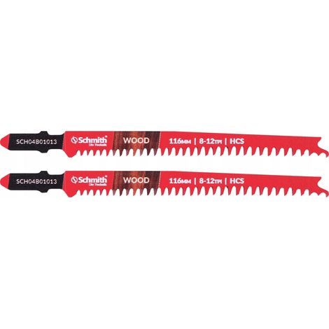 Lames de scie sauteuse HCS T234X 116 mm 8-12 TPI (1/3)
