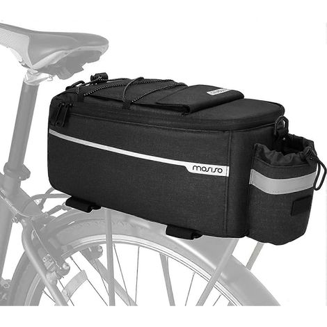 Sacoche de porte-bagages MOSISO, sac isotherme pour porte-bagages de vélo, sacoche de selle arrière, sacoche de rangement pour selle de vélo (1/4)